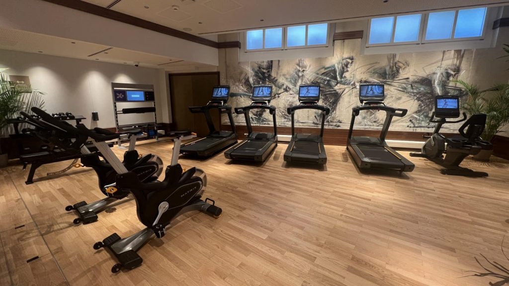 Mandarin Oriental Savoy Zuerich Fitnessraum 