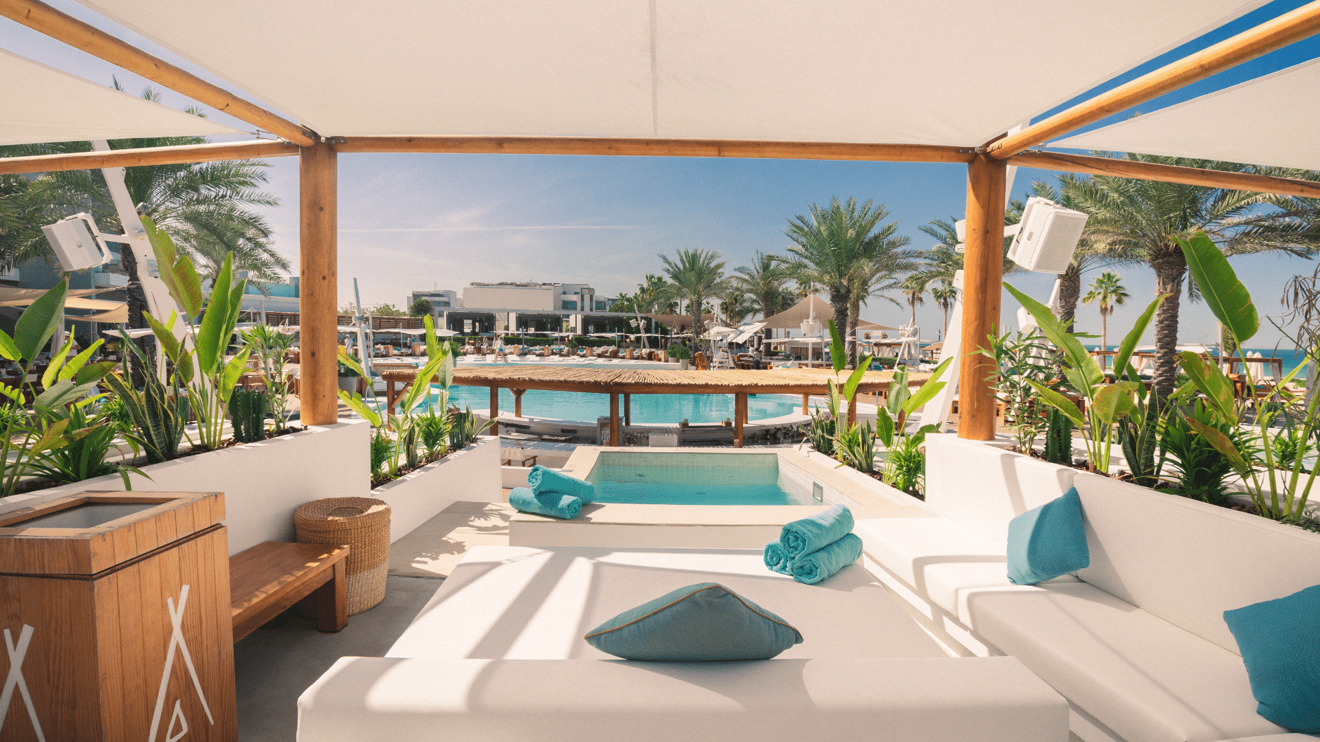 Nikki Beach Dubai Resort Beach Club VIP Cabana