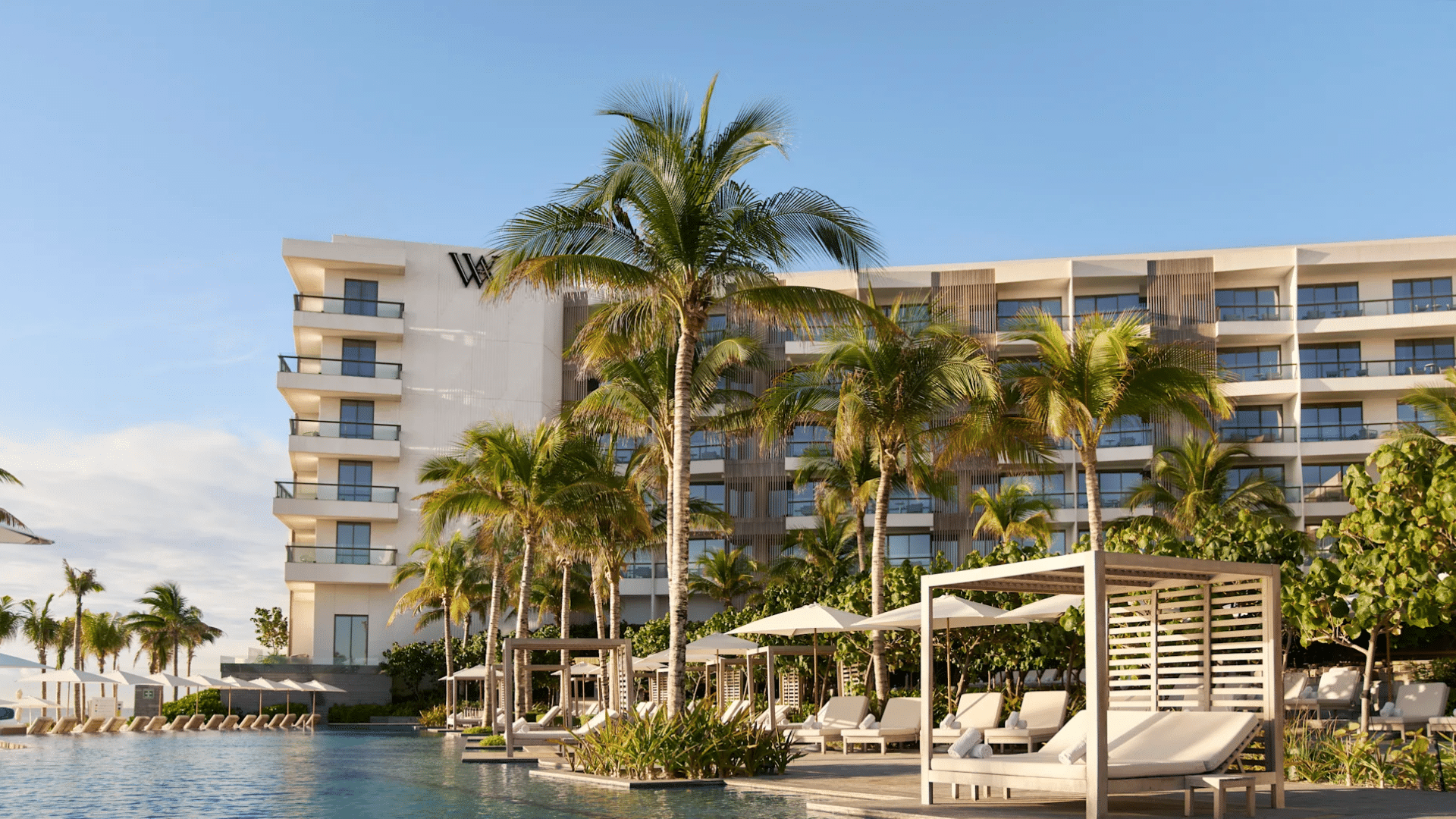 Waldorf Astoria Cancun Ansicht Hotel Pool