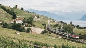 Lutry, Lausanne, Schweiz, SBB