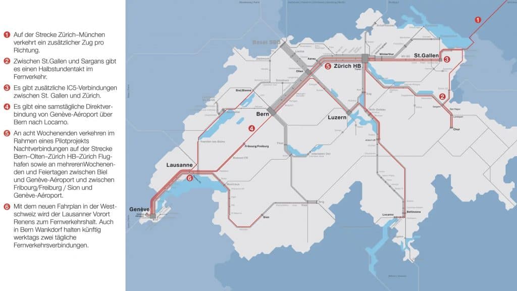 SBB Fahrplan 2025