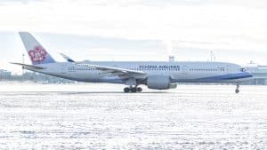 China Airlines Airbus A350 941 REG: B 18906 At Vaclav Havel Airport Prague