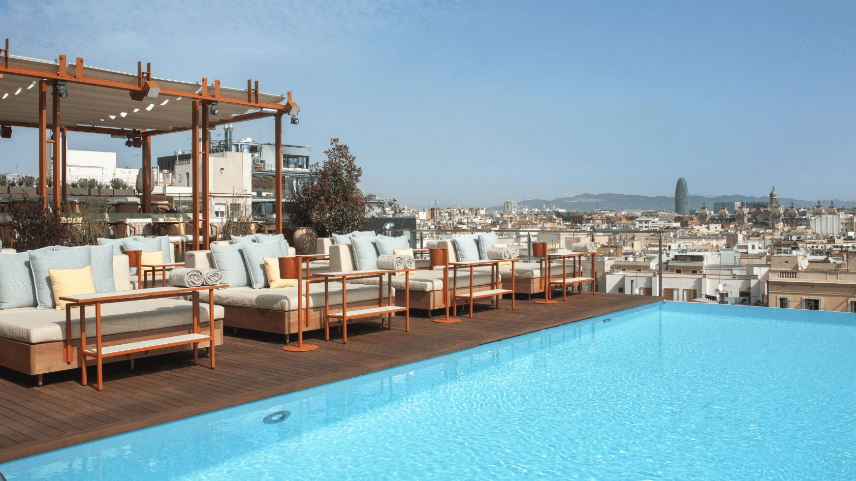 Grand Hotel Central Barcelona Pool