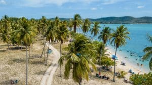 Boqueron Beach, Puerto Rico On A Hot Summer Day