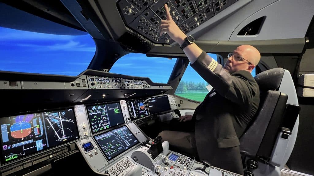 A350 Cockpit