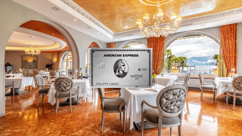 160 Franken Dining Guthaben mit der Amex Platinum Schweiz