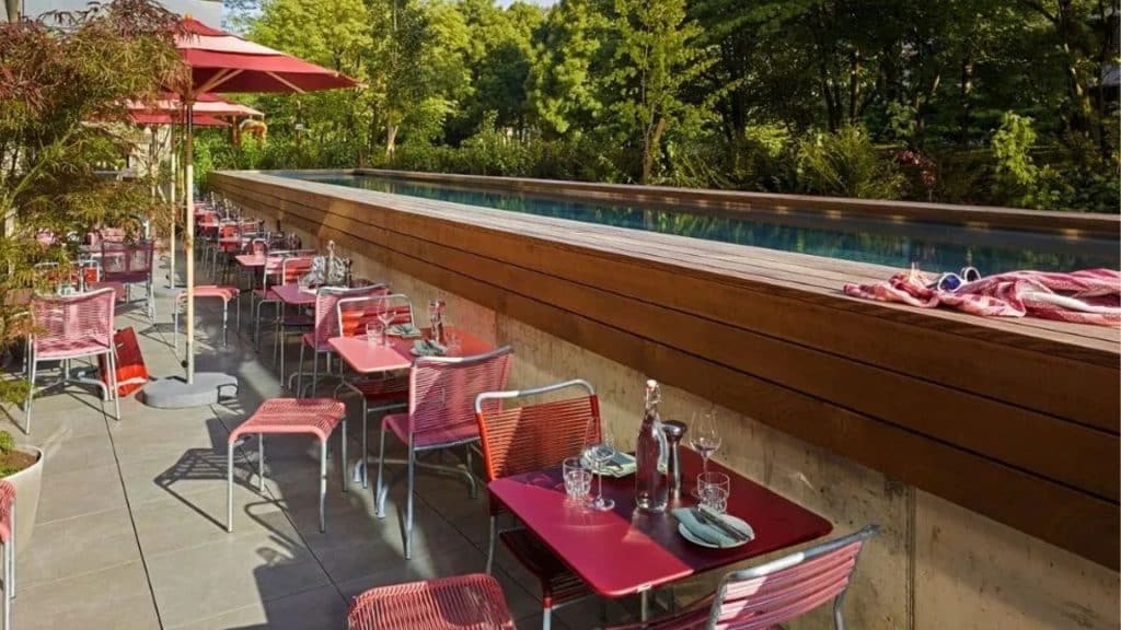 25hours Zuerich West Aussenpool