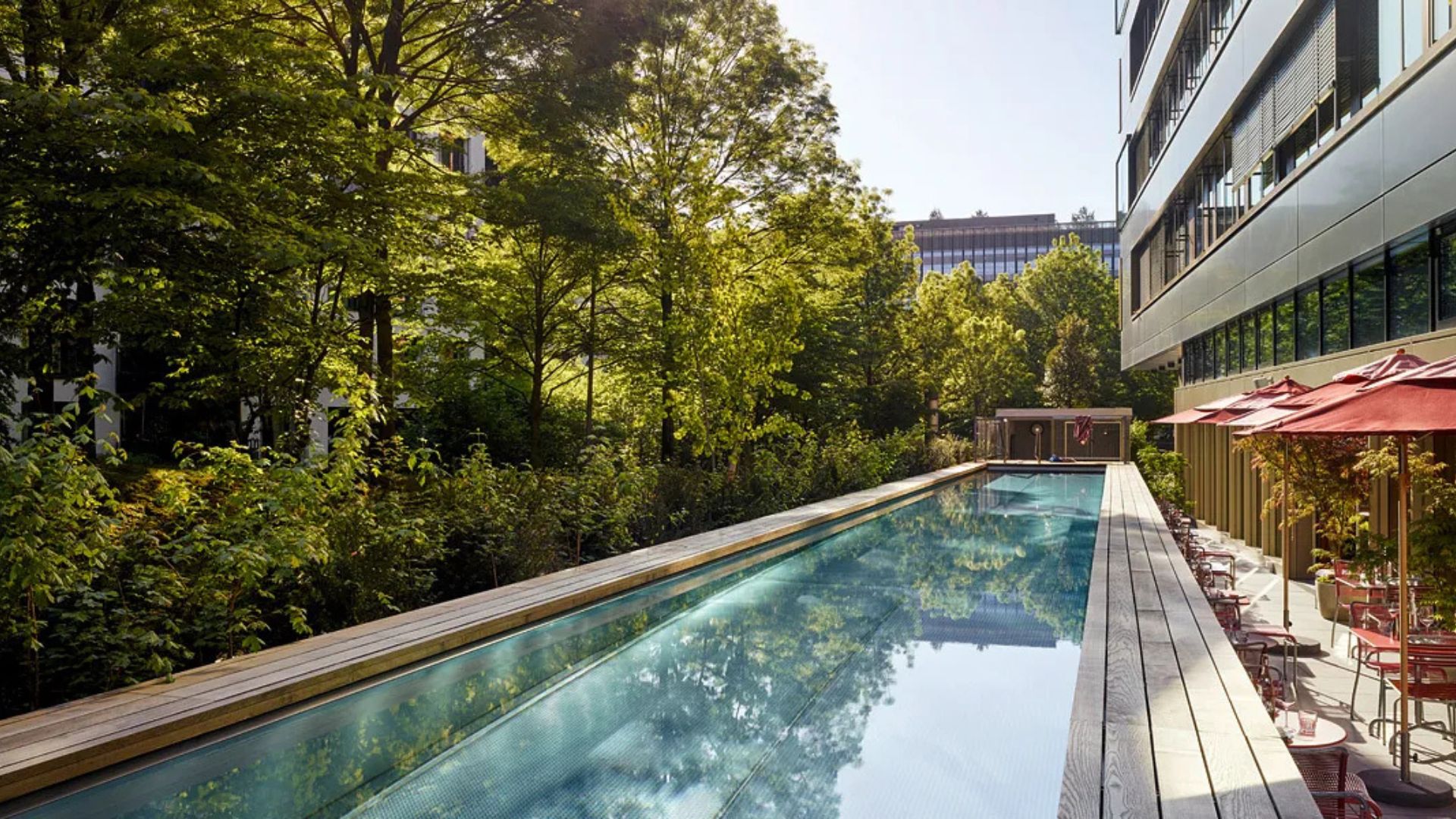 25hours Zuerich West Aussenpool