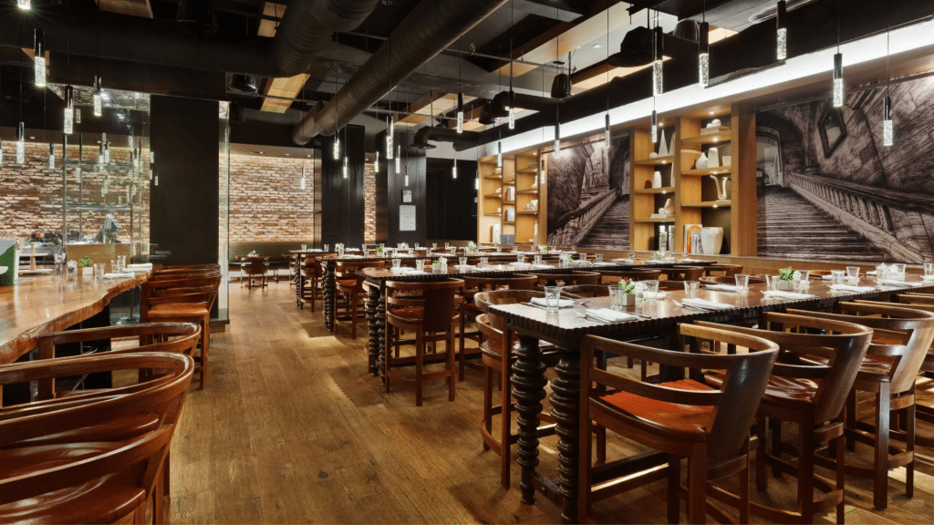 Andaz New York 5th Avenue Bar Downstairs And Kitchen