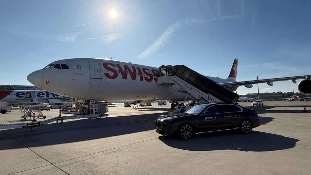 BMW Limousine Vor Swiss