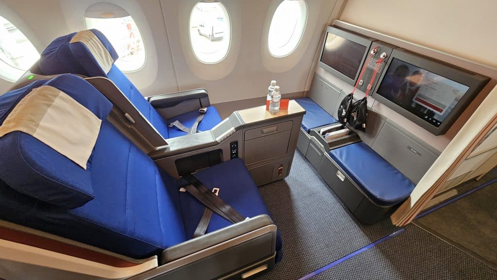 Edelweiss A350 900 Business Class Seat 1A+1C