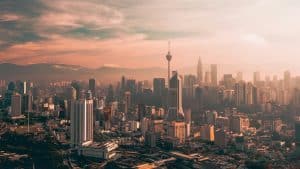 Kuala Lumpur Malaysia Skyline