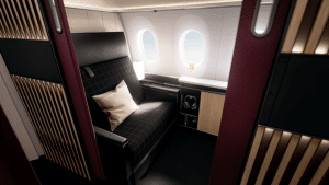 SWISS A350 900 Senses First Class Seat 1A 1024x576