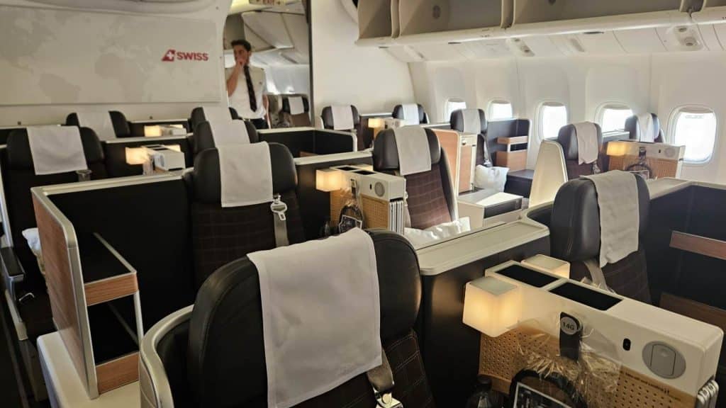 Swiss Boeing 777 300 Sitze