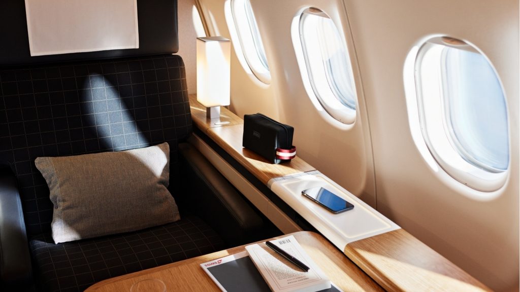 SWISS First Class Kabine