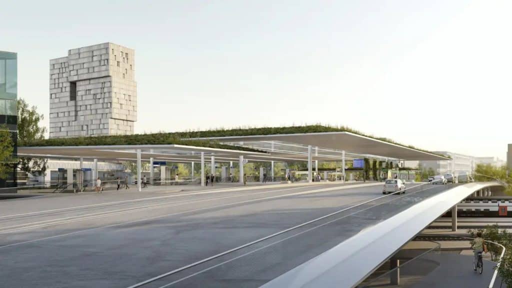 Basel SBB Umbau Dach