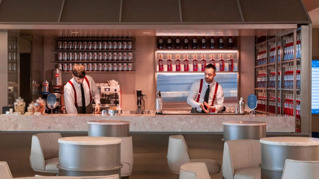 ITA Airways Runway Lounge Mailand Bar