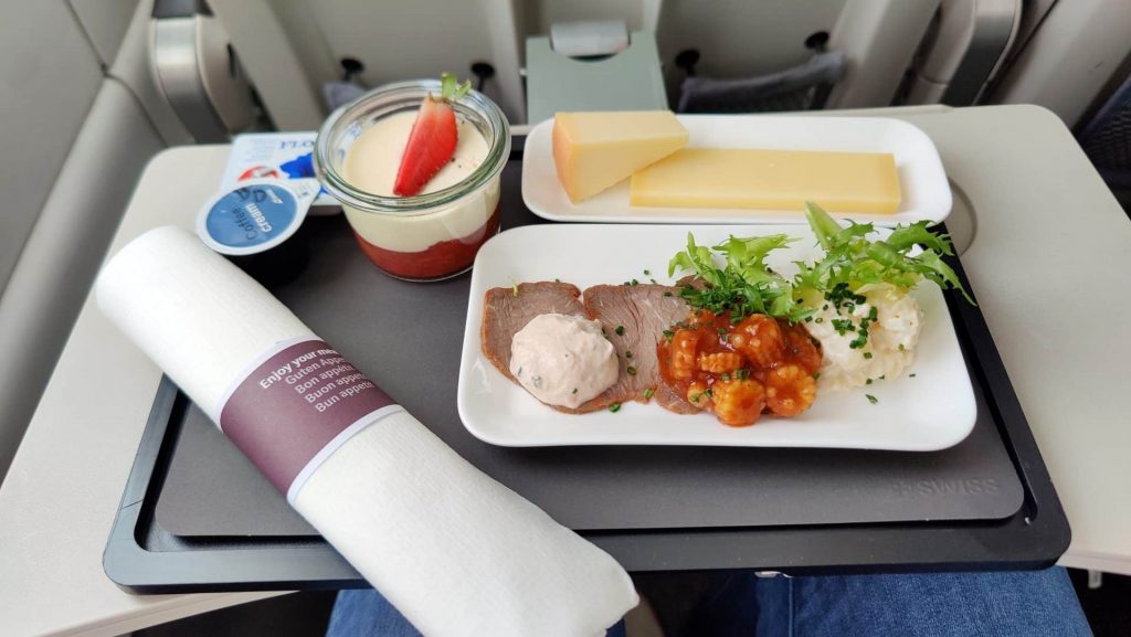Swiss Business Class Kurz Und Mittelstrecke Catering 2