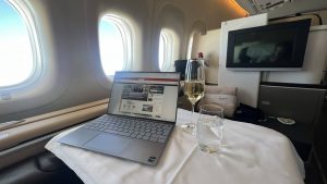 Lufthansa First Class Boeing 747 8