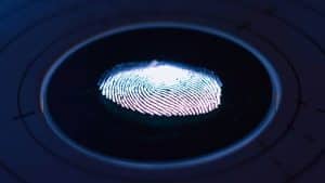 Schweiz ID Fingerabdruck
