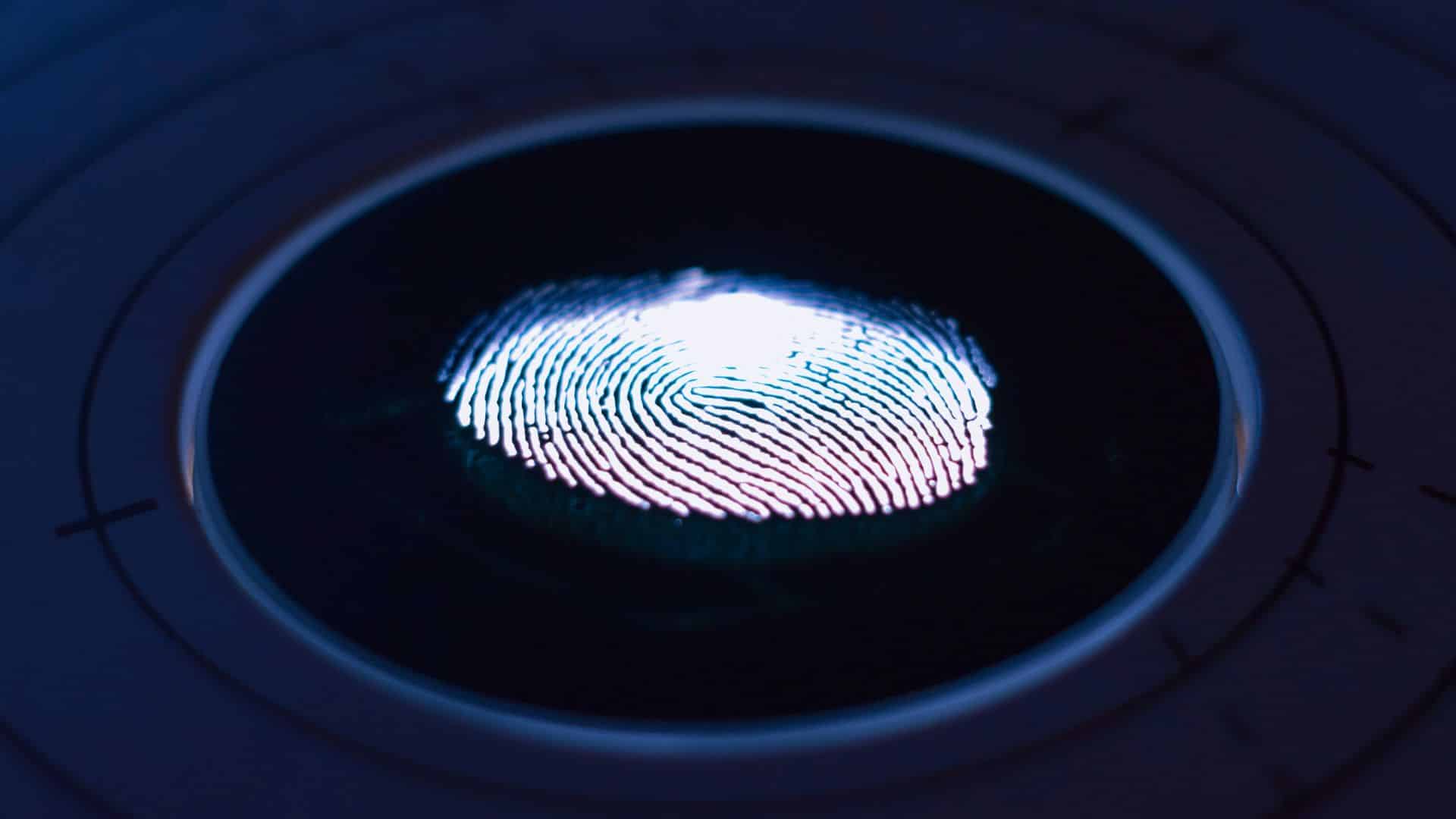 Schweiz ID Fingerabdruck