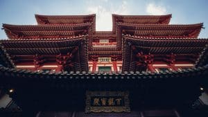 Singapur Buddha Tooth Relic Temple
