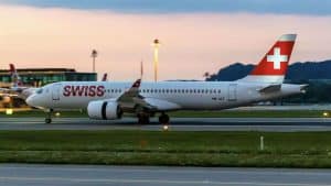 Swiss Airbus A220 300