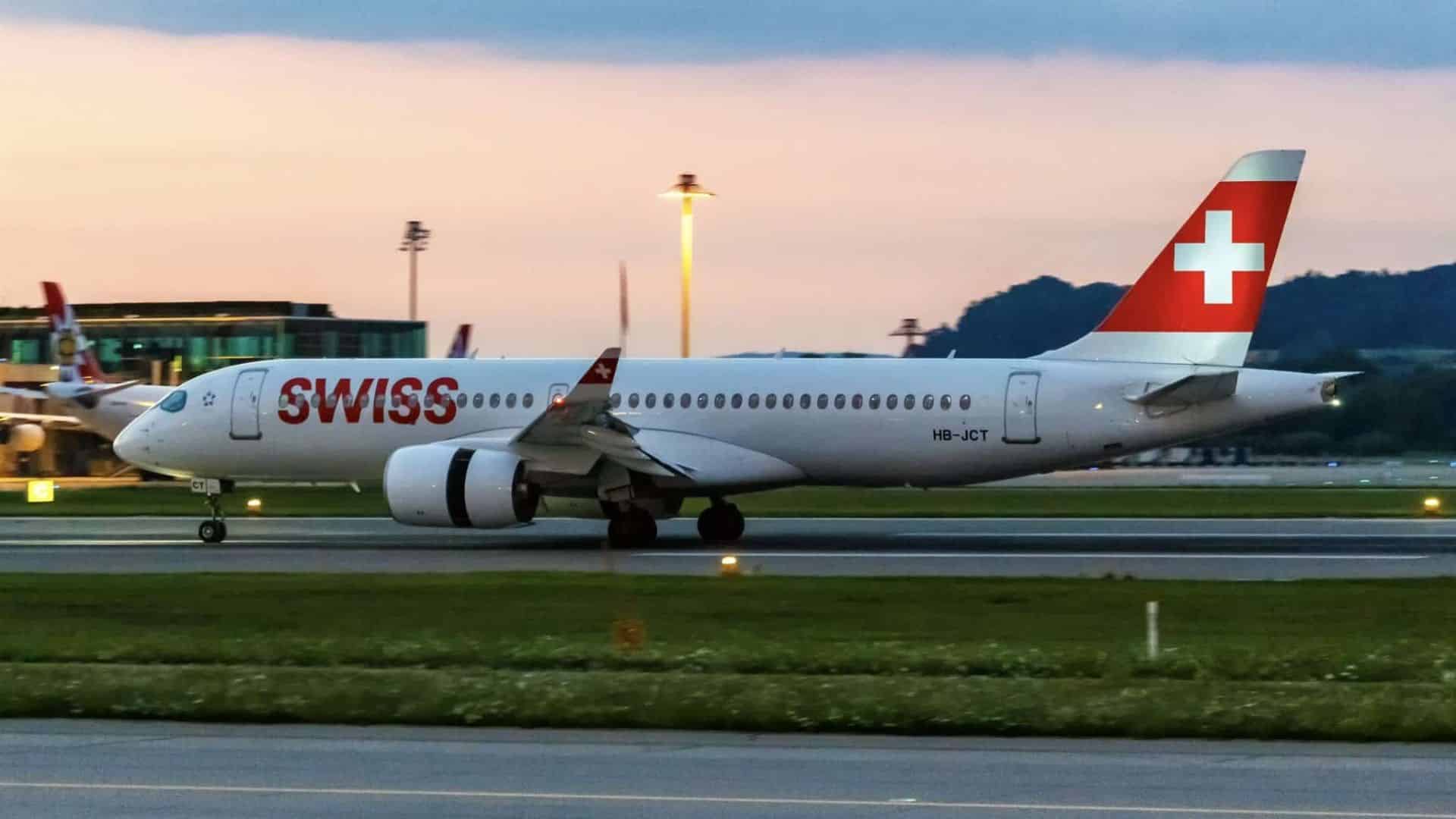 Swiss Airbus A220 300