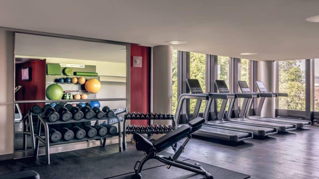 Zurich Marriott Fitnessraum