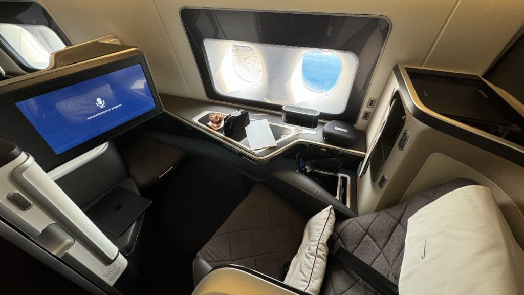 British Airways First Class Boeing 777