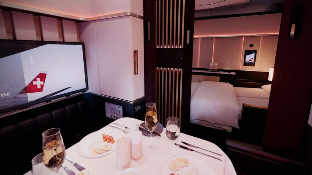 SWISS First Grand Suite Dining Table