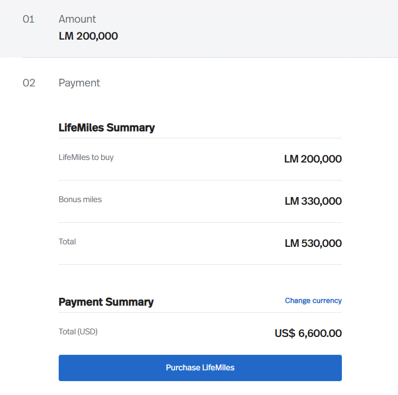 Lifemiles Bonus 165 Prozent Oktober 2025