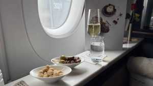 Lufthansa Allegris First Class Champagner Scaled