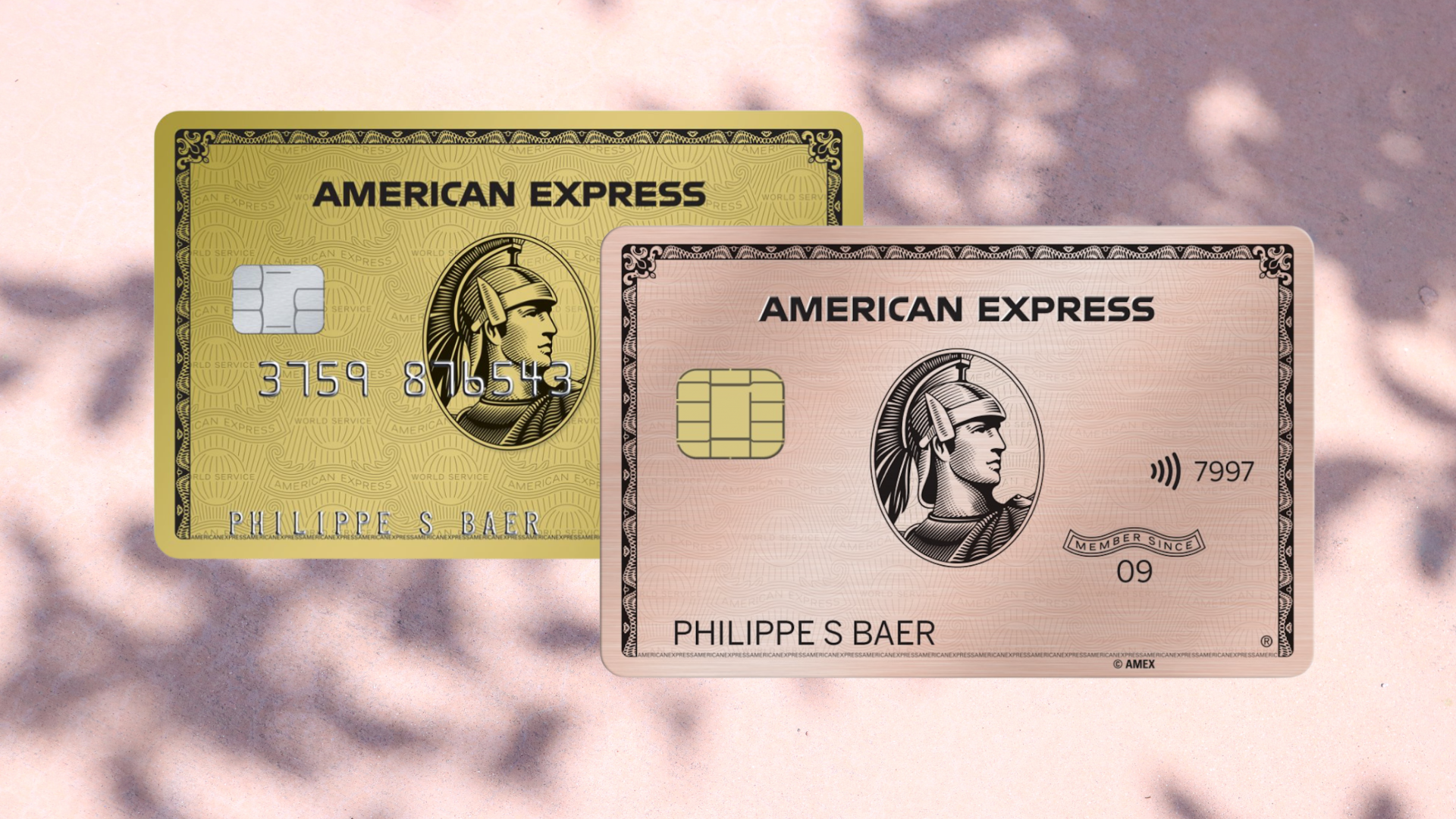 Amex Gold Und Rose