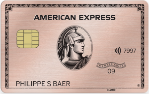 Amex Rose Gold