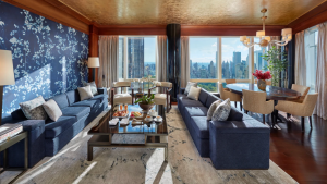 Mandarin Oriental New York Oriental Suite Wohnzimmer