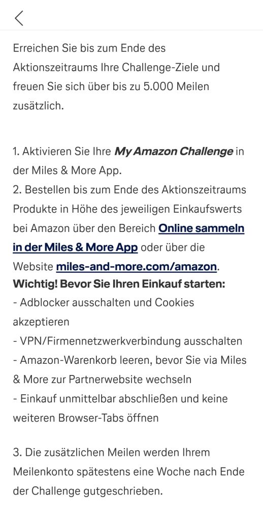 Miles More My Amazon Challenge Nov 2025 2