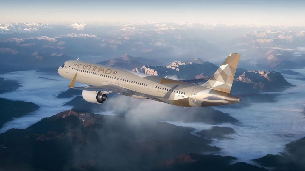 Etihad Airbus A321 LR