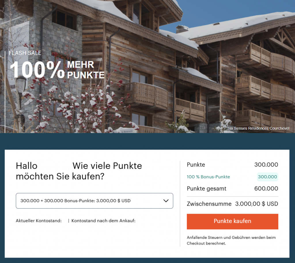 IHG Punkte Bonus 100 Prozent Dezember 2025