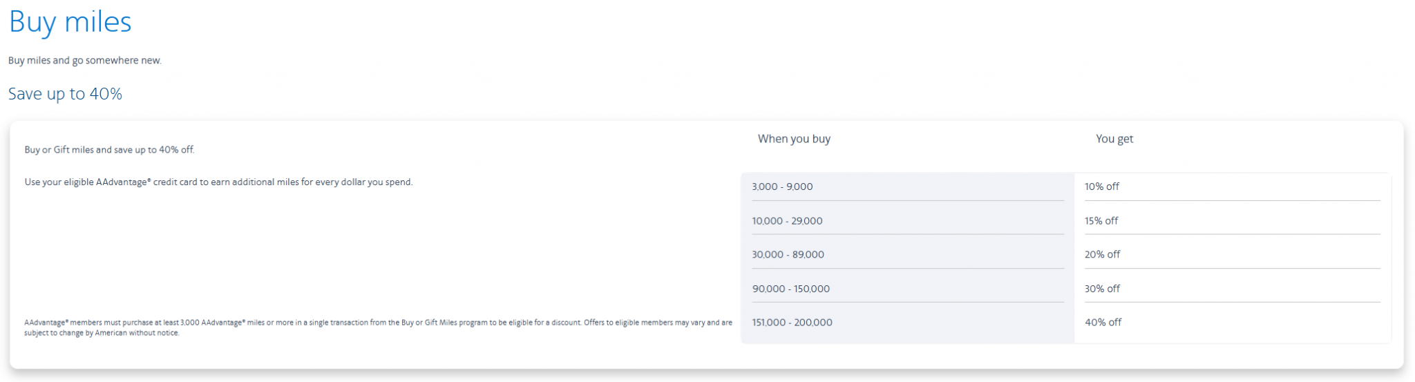 AAdvantage Meilen Aktion Februar 2026