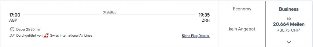 Swiss Malaga Zuerich