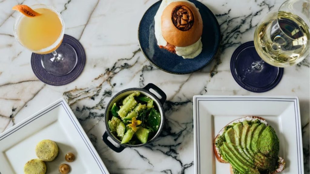 Amex Sidecar Centurion Lounge Las Vegas Menue