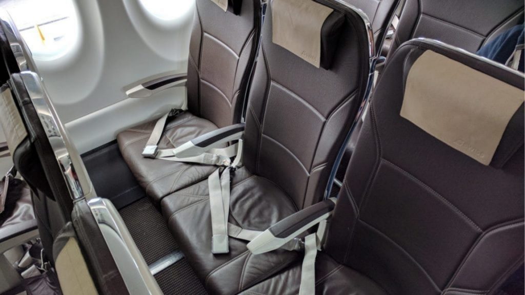 SWISS Kurzstrecke Kabine