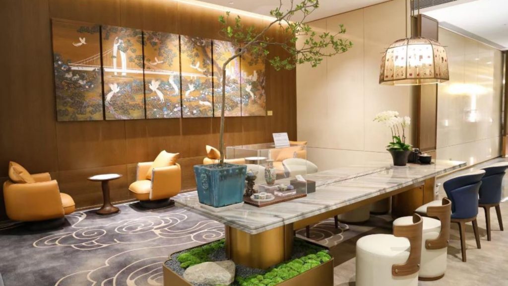 Star Alliance Guangzhou Lounge Sitzbereich