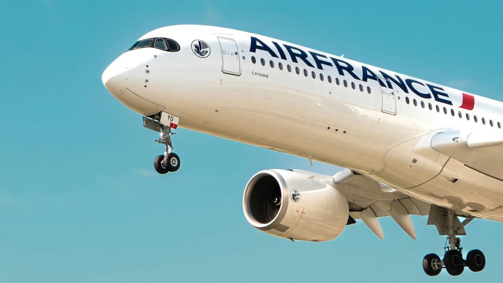 Air France Airbus A350 im Flug