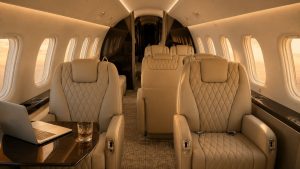 Peak Jet Private Jet Kabine