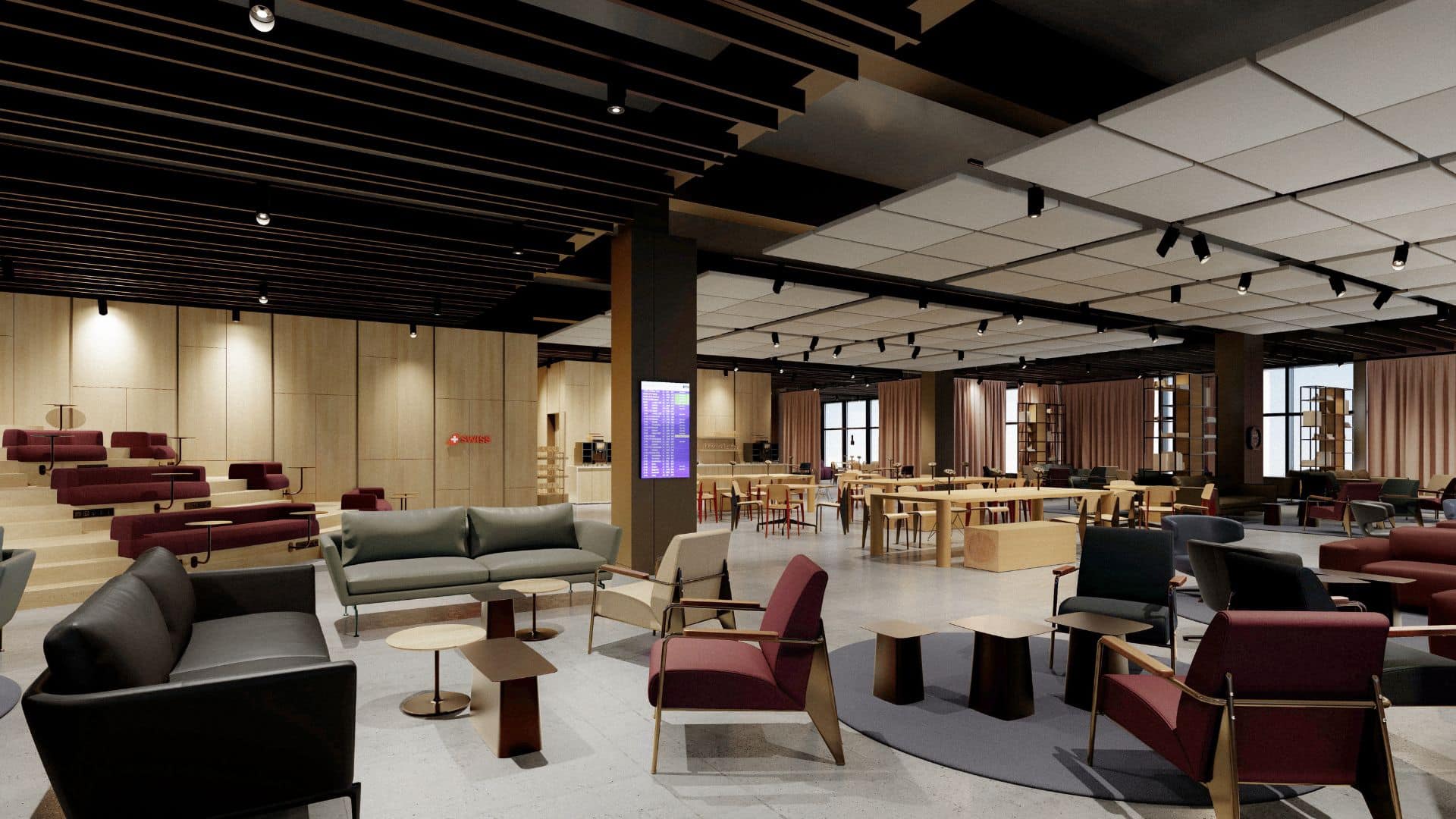 SWISS Business Lounge Dock B 2