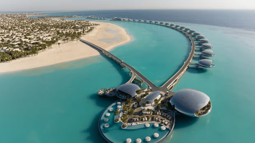 Küste Rotes Meer Etihad Abu Dhabi Red Sea Airport