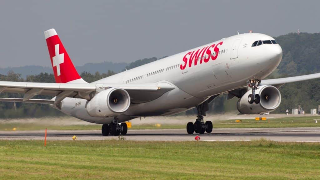 Swiss Airbus A330 Nordamerika